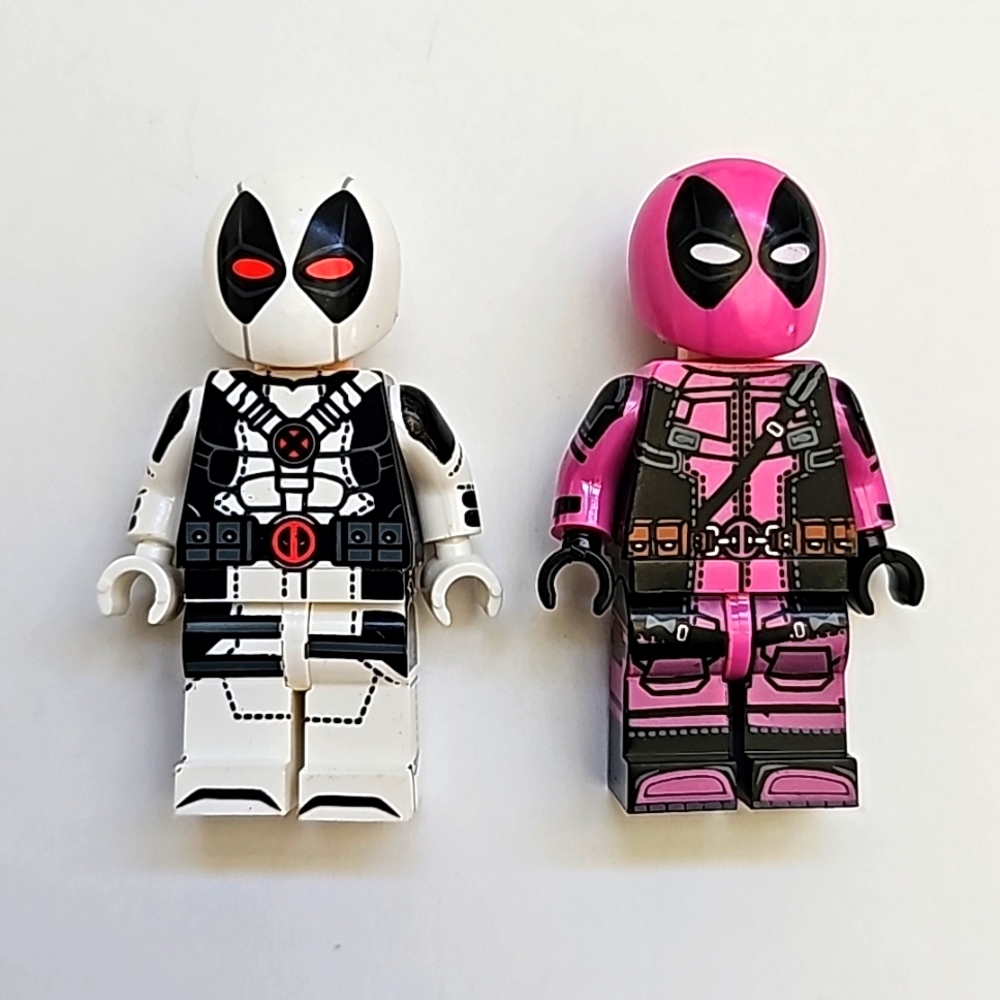 Lot of 7 Deadpool Lego Compatible Minifigs Minifigures - Picture 8 of 10